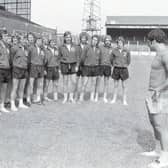 Stags return to training for the 1976/77 season.