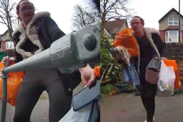 Police want to speak to this woman. Photo: Nottinghamshire Police