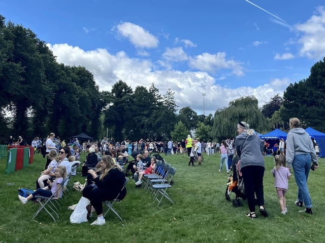Mansfield Summer Festival was blessed with good weather. (Photo by: Mansfield Council)