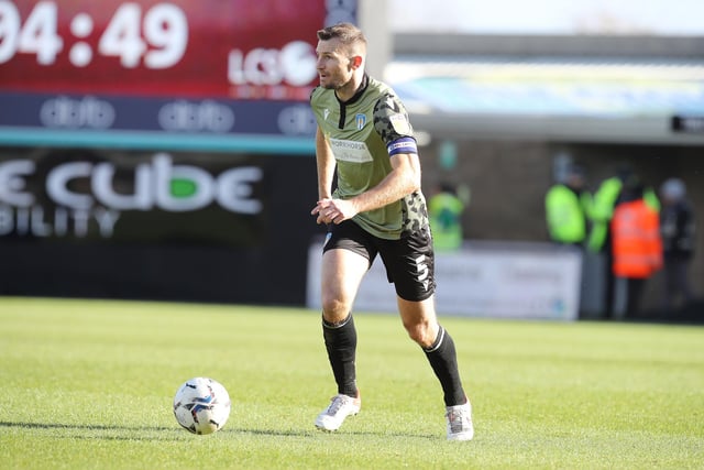 Colchester United's central defender Tommy Smith has bags of experience, including 247 games with Ipswich Town. He is a current New Zealand international.