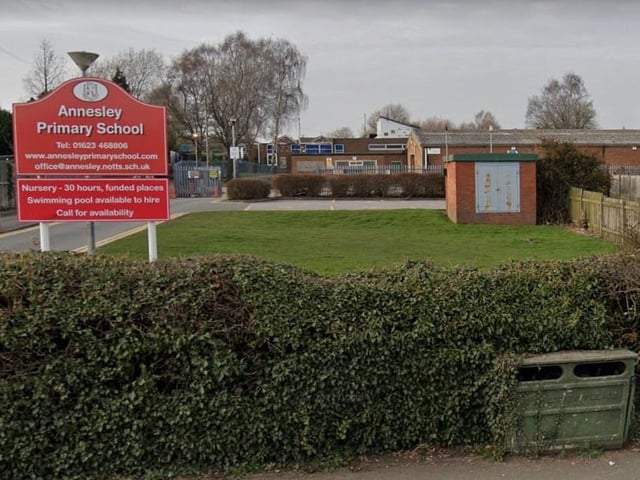 Annesley had 31 applicants put the school as a first preference and 29 were offered places