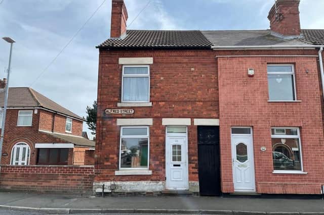 A guide price of only £50,000 has been set for this two-bedroom terraced house on Alfred Street, Sutton, which is up for grabs via online auction on Thursday, May 26.
