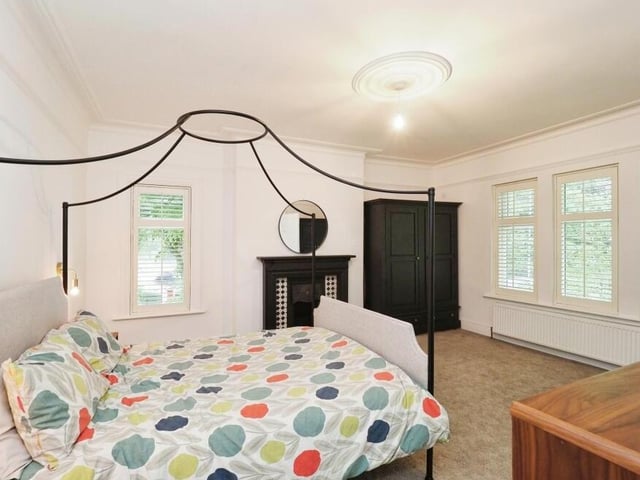 All four bedrooms, including the master, are bright spaces, thanks to dual-aspect windows.