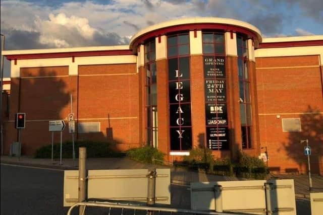 The Mansfield building earmarked for the 22-shop 'retail zone' also used to be occupied by the Legacy nightclub, which closed five years ago. (PHOTO BY: Google Maps)