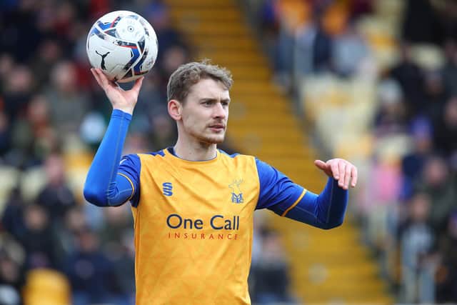 Elliott Hewitt - delighted to get his first 90 minutes under his belt after injury.