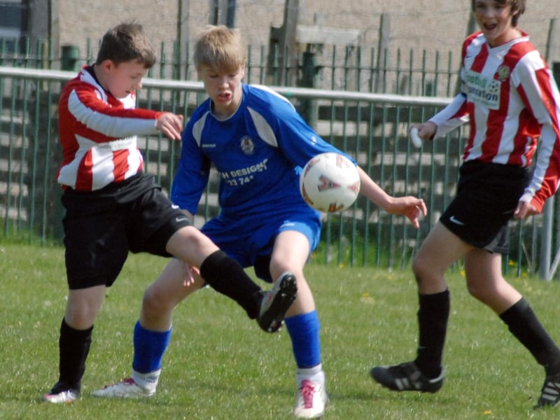 Shirebrook Rangers Red v Robin Hood Colts in Under 13 Div 2 of the Chad Supplementary Cup finals