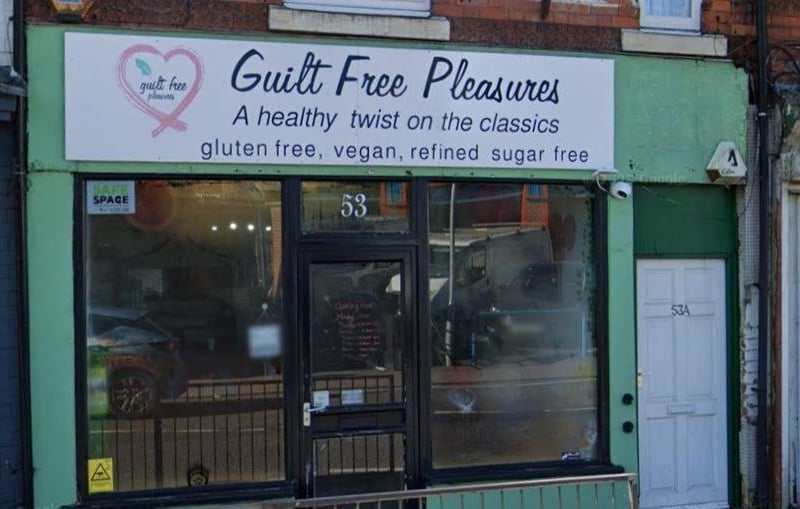 Guilt Free Pleasures, Annesley Road, Hucknall: "Enticing, warm, friendly, tasty, makes you want to go again."