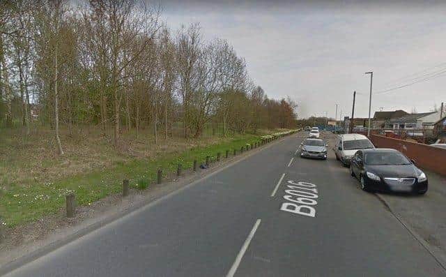 The forklift trucks were found on Pye Hill Road, Jacksdale.