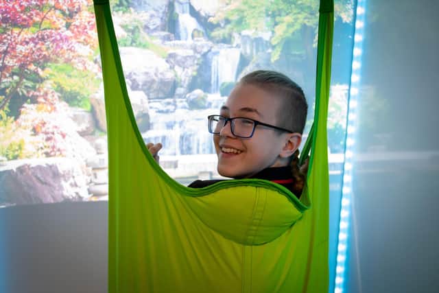Jack Durose, year 9, is already a fan of the benefits of The Cubbie at The Samworth Church Academy