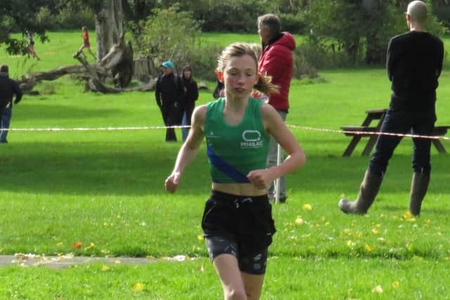 Charley Whysall in action at Cross Country