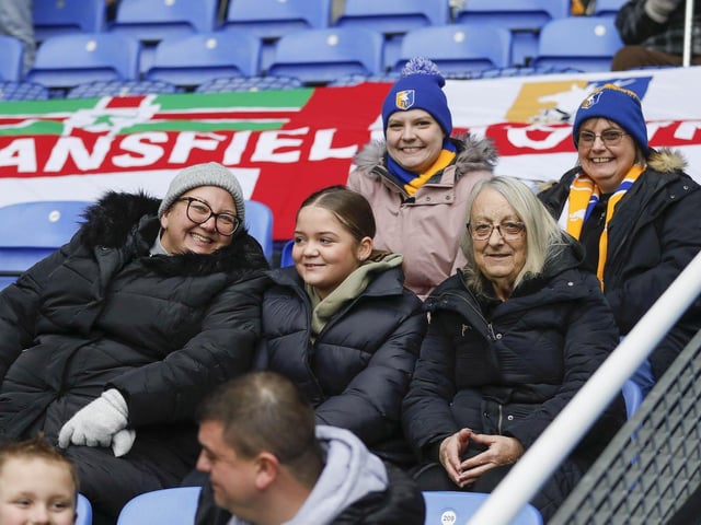 Mansfield Town ended 2024 with defeat at Reading.