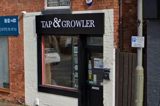 The Tap & Growler in Eastwood made the Nottingham CAMRA 'LocAle' award shortlist. Photo: Google