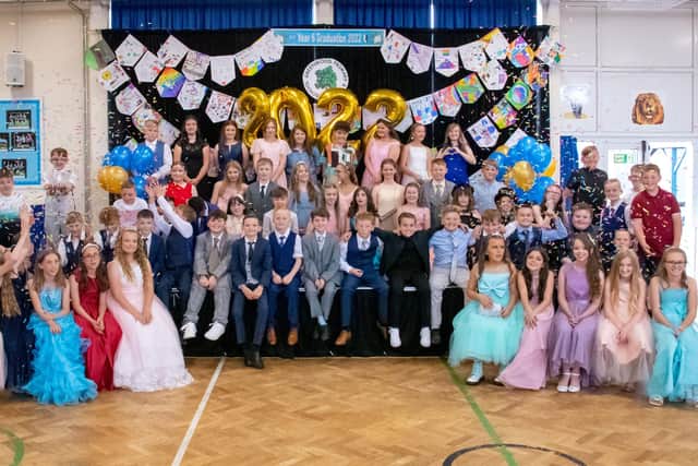 Year 6 Leavers at Greenwood Primary and Nursery School held a stylish Graduation Ceremony on their final day of primary school.