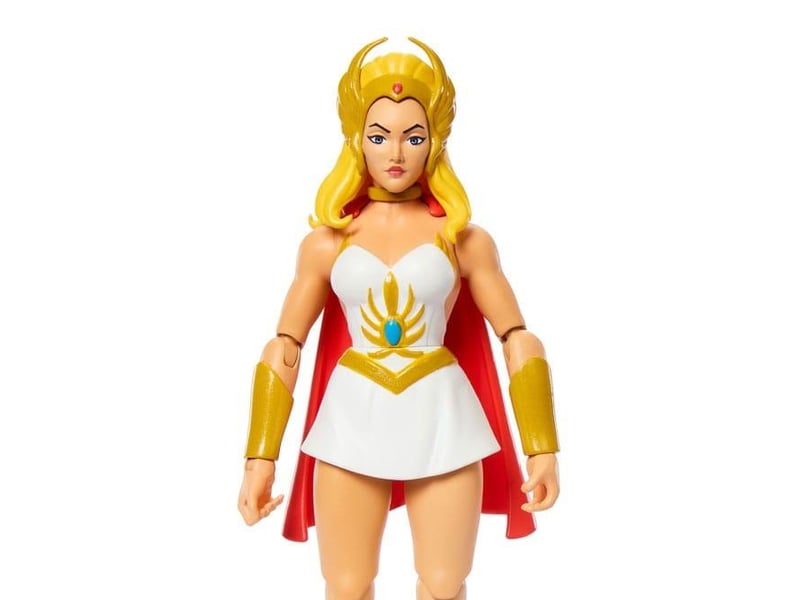 Not to leave the girls out of the games, He-Man's twin sister also had a very cool toy line of her own, scaled to the same size as the Masters of the Universe toy line, which meant you could play with them together.
