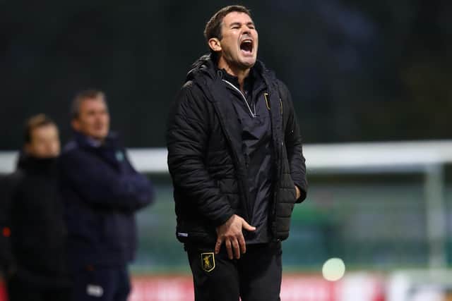 Mansfield manager Nigel Clough