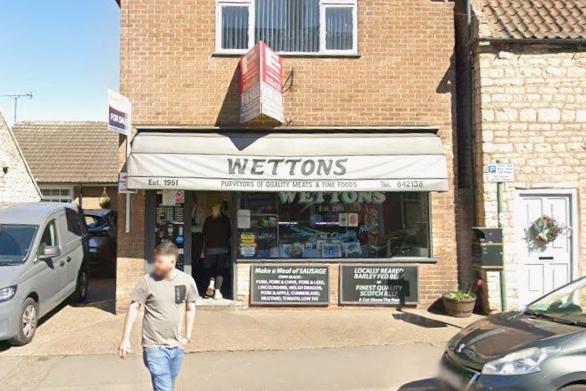 Wettons on Sherwood Street, Warsop, has a 5/5 rating based on seven reviews.