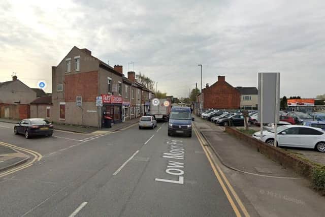 The woman was attacked on Low Moor Road, Kirkby