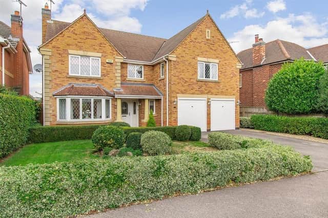 Built in the late 1990s, this five-bedroom, detached house on Granby Avenue, Mansfield looks as magnificent as ever. It is on the market for £470,000 with estate agents Richard Watkinson and Partners.