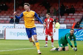 Oli Hawkins - November Player of the Month nomination. Photo by Chris Holloway/The Bigger Picture.media