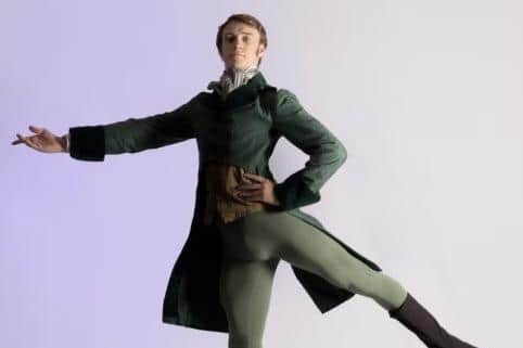 Scrooge in Ballet Theatre UK's A Christmas Carol