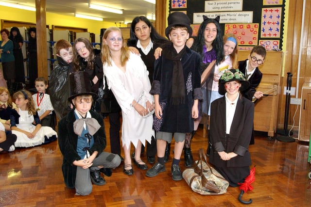 Pupils donned fancy dress to support the Asia Earthquake Appeal in 2005. Are you pictured?