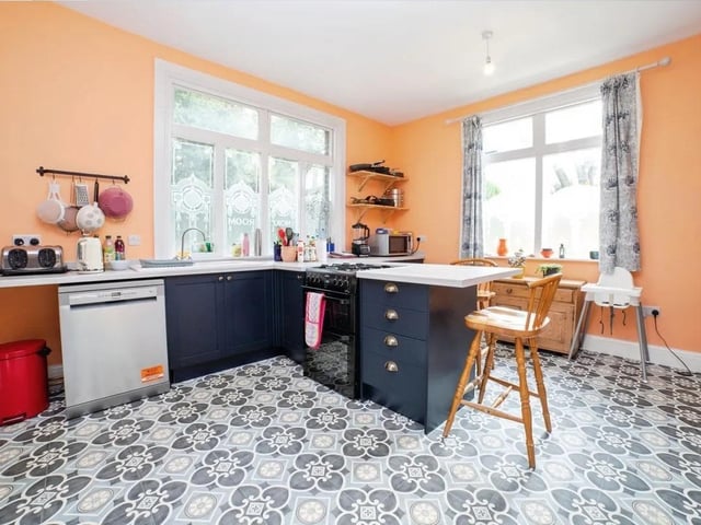The heart of the home is the welcoming kitchen with ample storage and worktop space, perfect for family cooking and entertaining.
