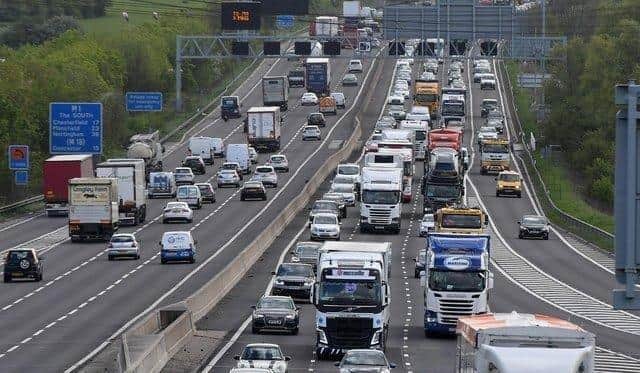 Roadworks will be taking place in the M1 in the coming days.