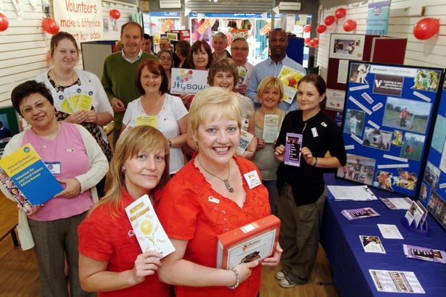 A volunteers' fair was held at Sutton's Idlewells Centre to mark National Volunteers Week back in 2010. Recognise anyone?