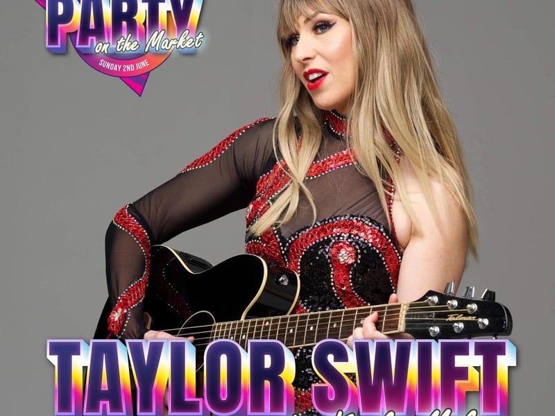 Taylor Swift is taking a break from her busy Eras Tour to join us on the market. Taylor, otherwise known as Kaylie Malone, will be performing at 3pm.