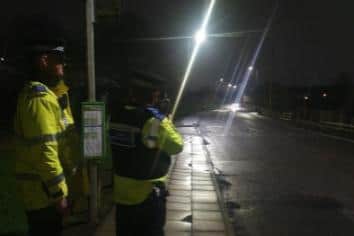 As many as seven drivers were issued with traffic offence reports for speeding.