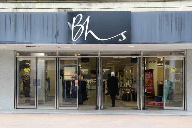 BHS on West Gate, Mansfield, closed its doors in August 2016