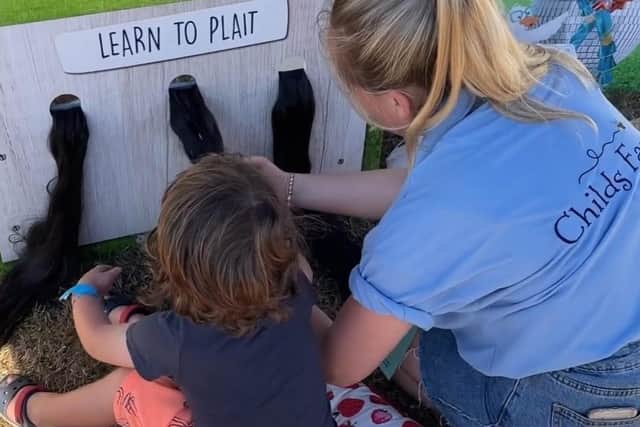 The festival is partnering with Childs Farm, which will host a number of fun activities for children in the Tiny Tots area.