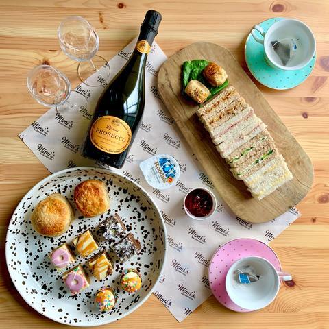 The team at Mimi's are offering an afternoon tea for two at home, for delivery in Edinburgh (postcodes EH1-EH22) or collection from Mimi’s Corstorphine or Leith. Afternoon tea is £30 for two and includes two scones, six traybakes, mini cupcakes, sausages rolls, sandwiches and eteaket teabags.