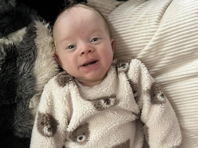 This photo of Brody Bramwell, 14 weeks old, was sent to us by Sam Carr