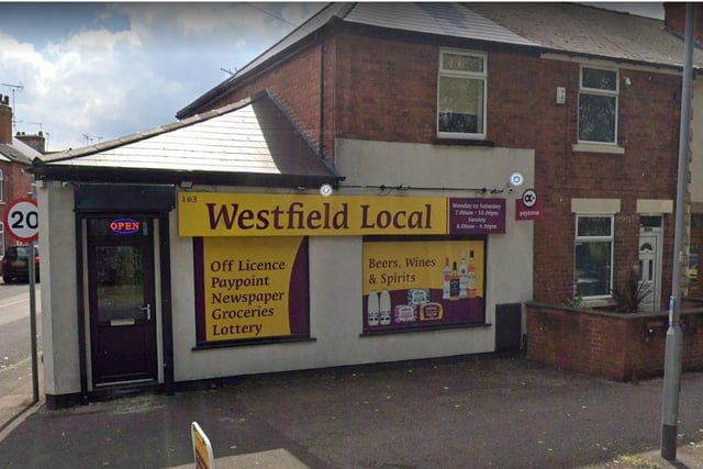 Westfield Local on Westfield Lane, Mansfield. Last inspected on January 19, 2022.