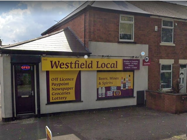 Westfield Local on Westfield Lane, Mansfield. Last inspected on January 19, 2022.