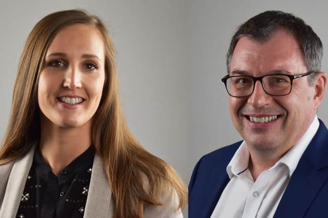 Richard Joy and Kate Skelton