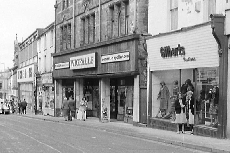 Do you recognise any of these shop names? It looks a little different today.