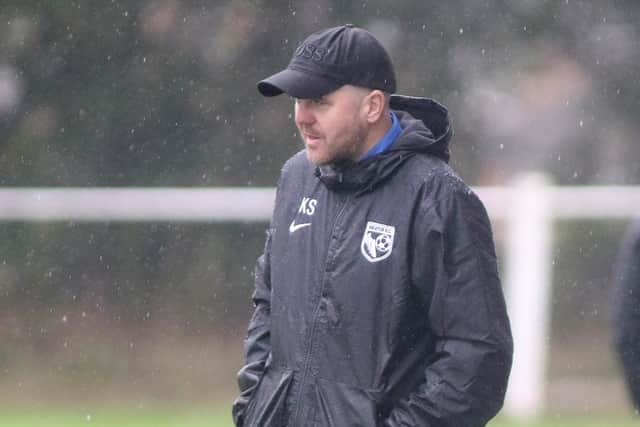 Selston FC manager Karl Steed.