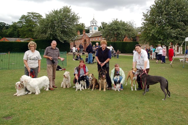 The 2010 Dog Fun Day at Clumber Park with lots of dog classes, displays and the Trent Valley Dog Training Club