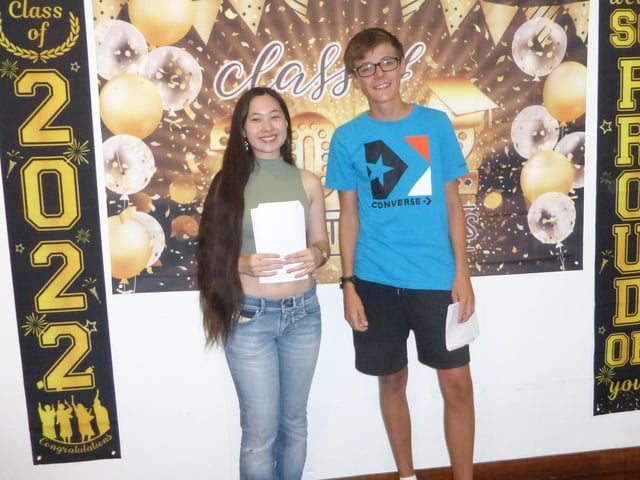 Grace Puntha, who achieved eight Grade 9s, one Grade 8 and two Grade 7s and Joe Scarsbrook who achieved five Grade 9s, two Grade 8s, a Grade 7 and 6 and a Distinction*