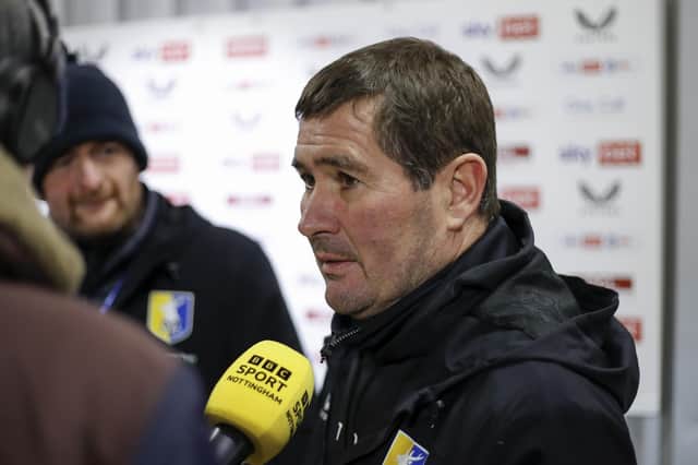 Mansfield Town manager Nigel Clough - on a striker search. Photo by Chris & Jeanette Holloway/The Bigger Picture.media