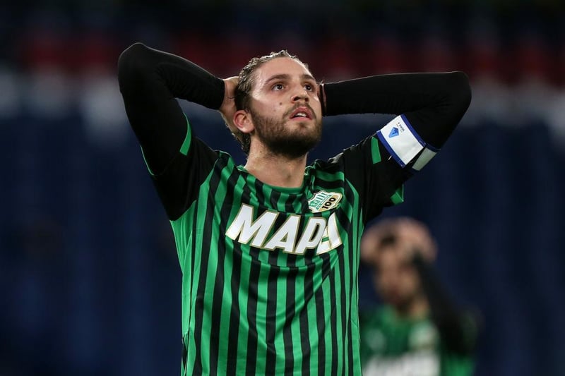 Manchester City could make a move for Sassuolo midfielder Manuel Locatelli in the near future. (Tuttsport)

(Photo by Paolo Bruno/Getty Images)