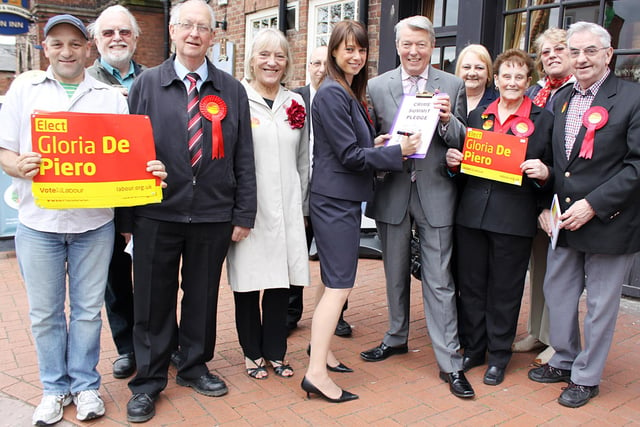 2010: Ashfield MP Gloria De Piero and Home Secretary Alan Johnson are among those at the launch of a crime summit in Eastwood.