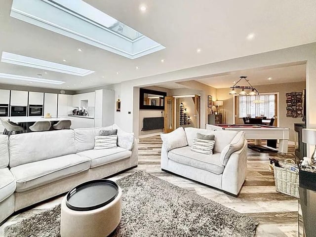 Whether its hosting a dinner party or enjoying family evenings the open plan kitchen/living area is perfect for modern life.
