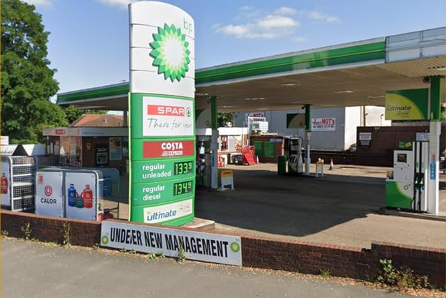 The Spar on Main Street, Blidworth currently has Unleaded at 160.9p and Diesel at 172.9p