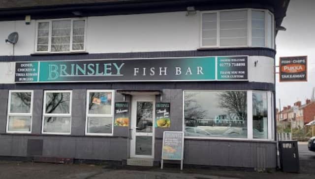 Brinsley Fish Bar on Church Lane must make urgent changes.