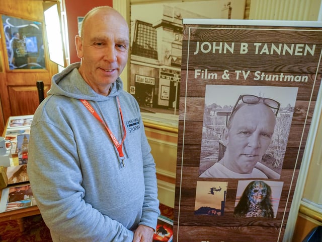 Stuntman John Tannen is from Warsop. He held a stall and gave a talk at the inaugural festival in 2023. John Tannen is known for his work on The Batman (2022), The Foreigner (2017) and Aquaman and the Lost Kingdom (2023).