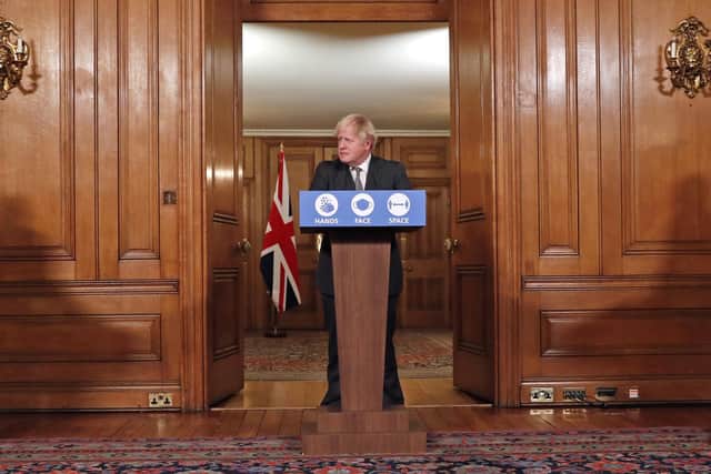Former Prime Minister Boris Johnson announced the UK's first lockdown three years ago this week.