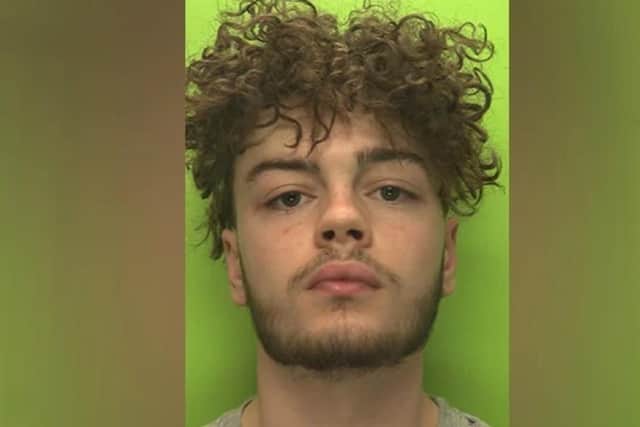 Officers are looking to trace Justin Newbold after a stabbing in Sutton